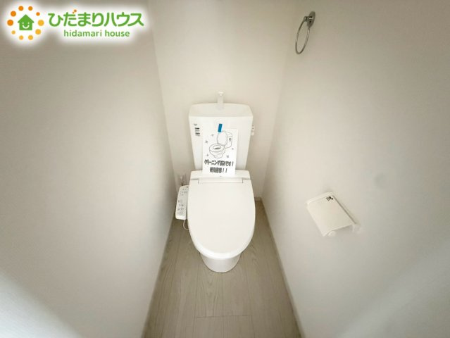 上尾市原市3期　新築戸建　02のトイレ