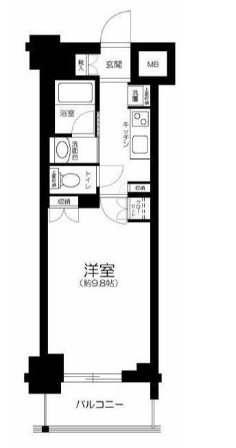 パレステージ曳舟Ⅱの間取り
