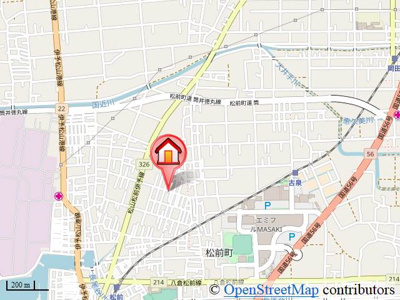 【地図】 | グランドソレーユⅢ