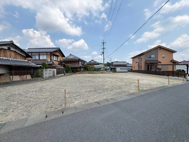 栗東市辻1号地　建築条件無し売土地の外観