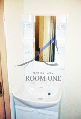 メゾンエスポワールの洗面所|洗面台です。