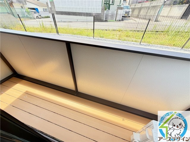 D-ROOM　天が岡のバルコニー