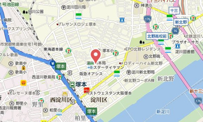 【地図】 | グランカリテ塚本
