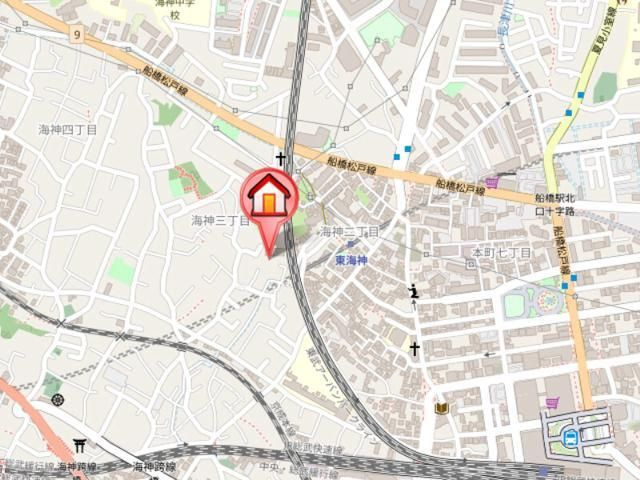 ベルリード東海神の地図