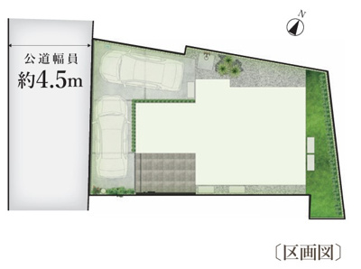 【区画図】 | 藤沢市辻堂東海岸2丁目Ⅲ 新築戸建 全1棟