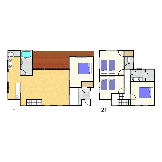 八方　Sky in/out Propertyの間取り