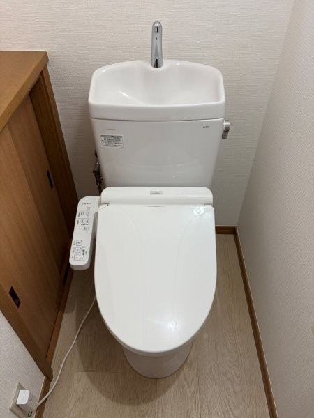田園調テラスハウス　B棟のトイレ