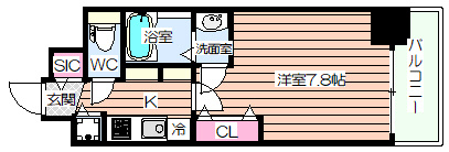 【間取り】 | アクアプレイスOsakaT2
