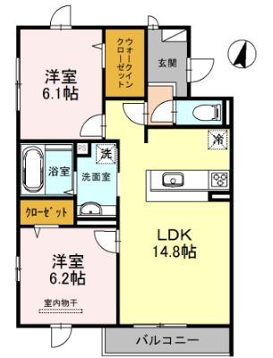 Avenirの間取り