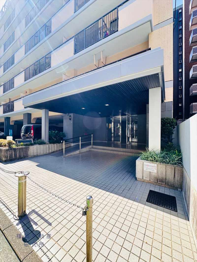 南薬院パークマンションのエントランス