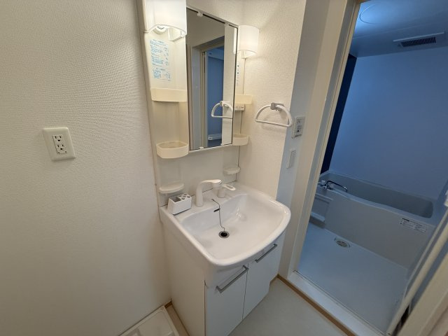 サンシャリテ向丘A棟の独立洗面台