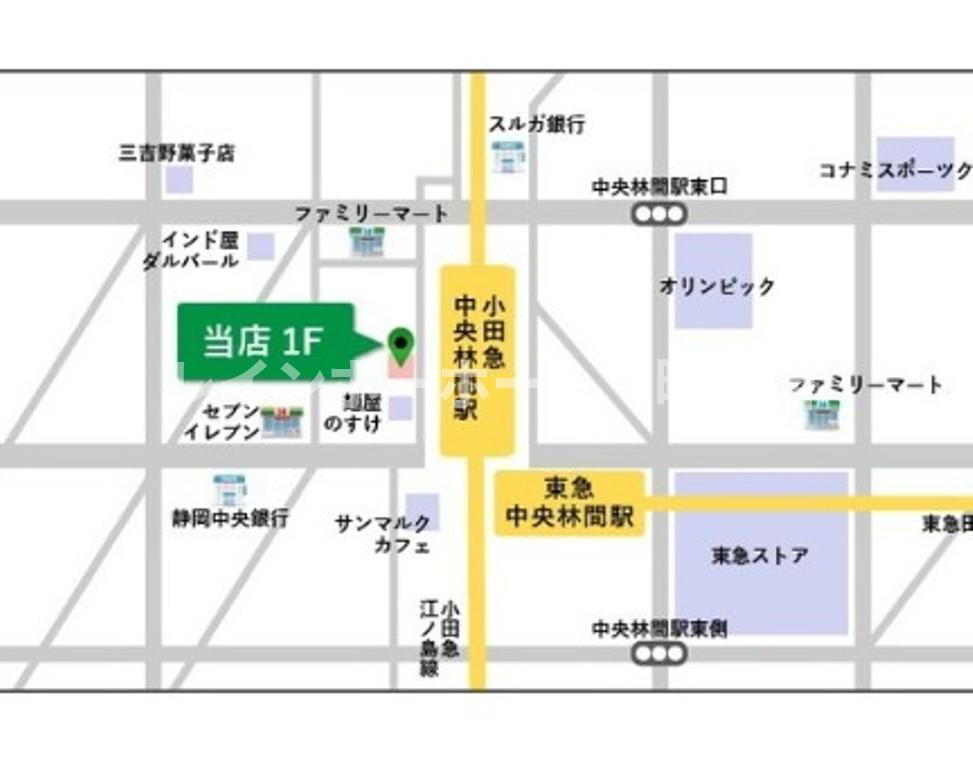 ベルコーポ相模が丘※初期費用分割後払いサービス利用可能物件の地図