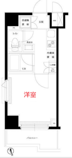 【間取り】 | ルーブル仲六郷弐番館