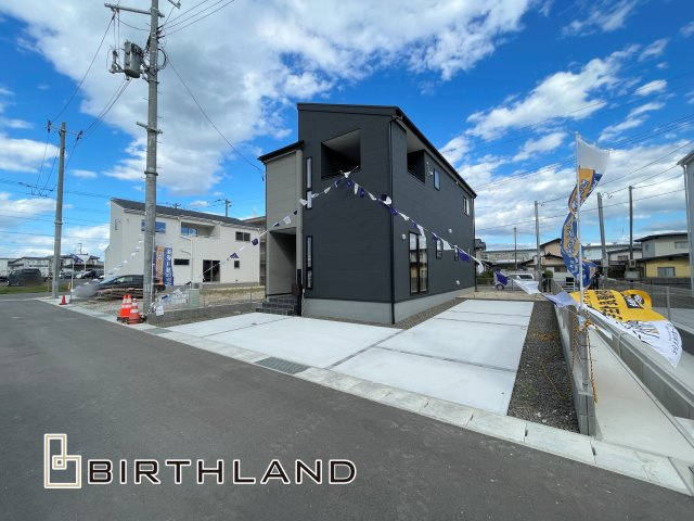 新築戸建・新築建売　福島市大森第10　大森小・信夫中の外観|【7号棟】完成いたしました！ご内覧可能です♪お気軽にお問い合わせください！