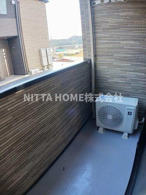 丹波篠山市風深のアパートのバルコニー|南西向きのバルコニーです＊