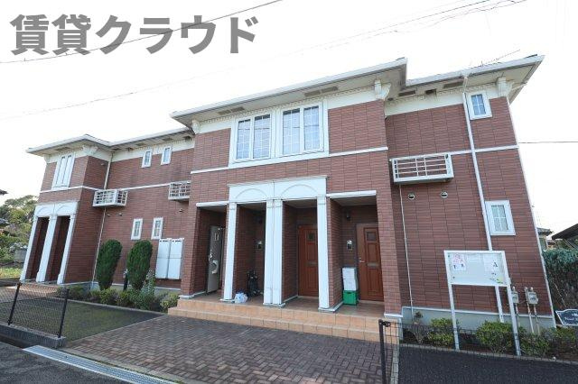ヴァン・リュミエールの外観|落ち着いた色合いの外観♪