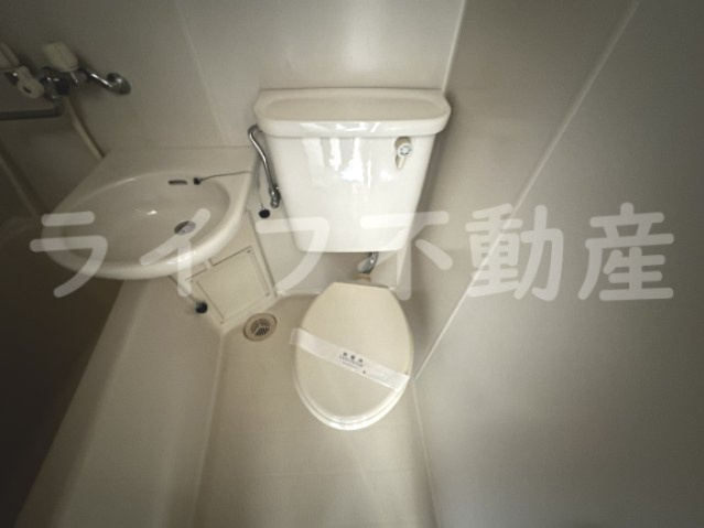 グランデージ新深江のトイレ|清潔感のあるトイレです