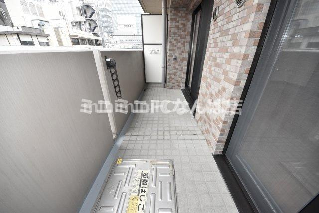 リーガル北心斎橋Ⅱのバルコニー