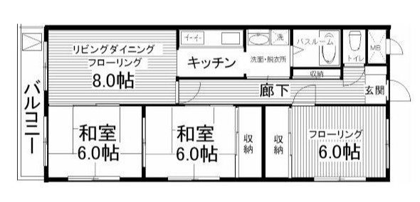 ＩＬ　ＭＥＳＳＡＧＧＩＯの間取り