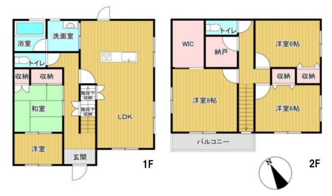 【中古戸建】羽生市大字下川崎の間取り|■間取り図｜敷地面積：300.56㎡（約90.91坪）建物面積：115.93㎡（約35.06坪）