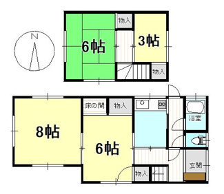 【間取り】 | 戸建　宮西3丁目