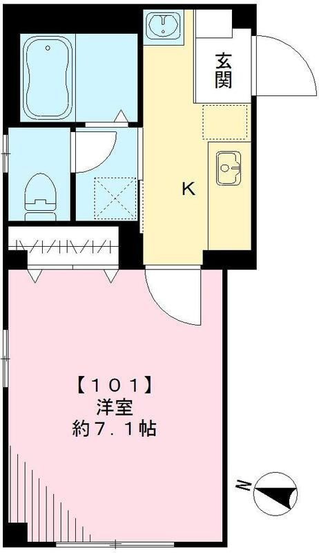 シャレエ千川の間取り
