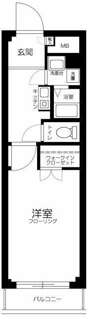 指扇駅前プラザの間取り