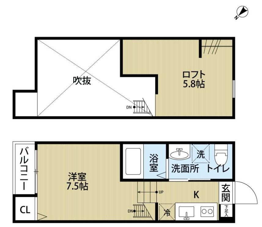 Oak（オーク）の間取り