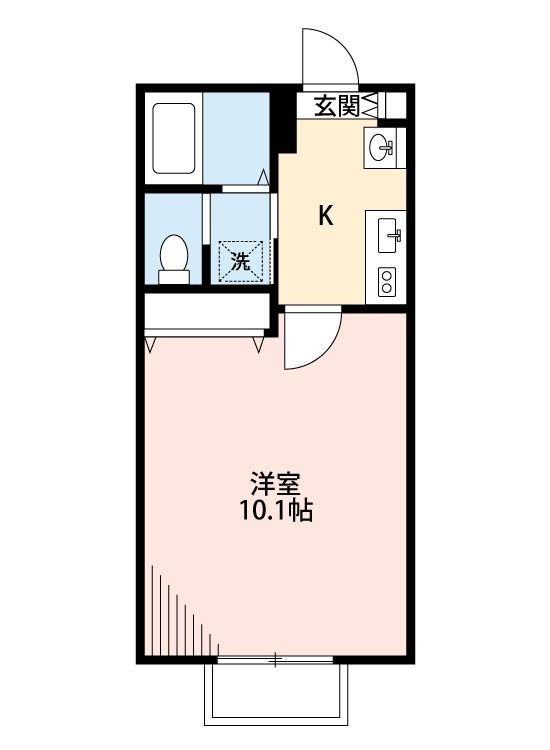 キャメル与野の間取り