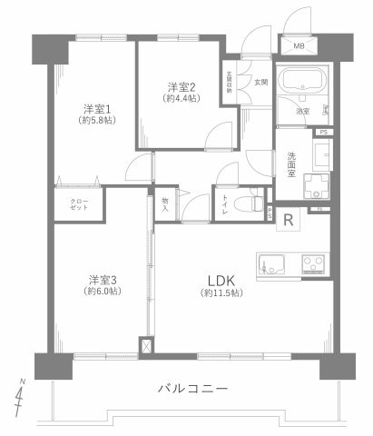 ライオンズマンション植田ヒルズウエストタワー