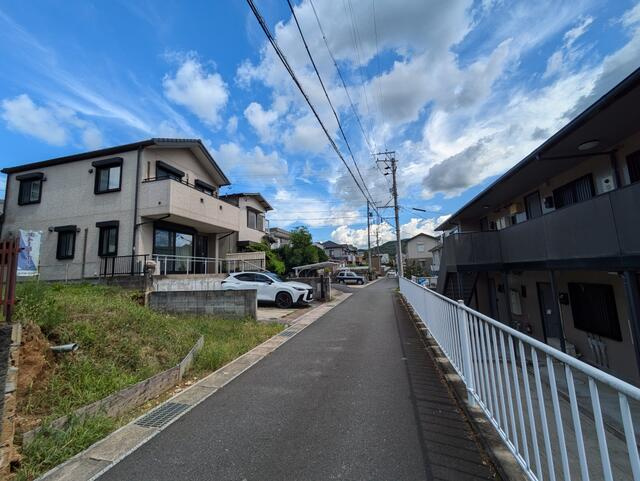 【トーヨーホーム売主/売土地】豊田市岩倉町平古の前面道路含む現地写真|前面道路