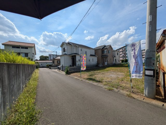 【トーヨーホーム売主/売土地】前飛保町寺町Ⅱの前面道路含む現地写真