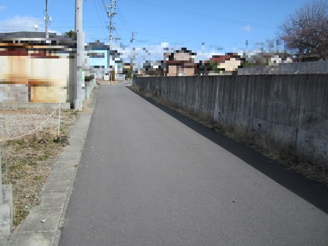 【トーヨーホーム売主/売土地】前飛保町寺町Ⅱの前面道路含む現地写真