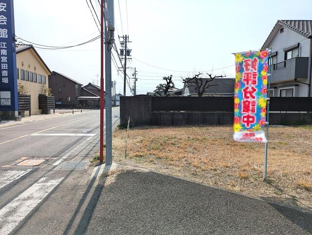 【トーヨーホーム売主/売土地】前飛保町寺町ⅢD区画の前面道路含む現地写真|現地土地写真
現地（2025年3月）撮影