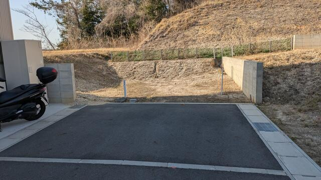 【トーヨーホーム売主/平屋建専用売土地】緑区清水山二丁目G区画の前面道路含む現地写真|現地（2026年3月）撮影