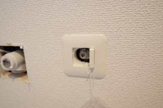 【ランドリースペース】 | 【仲介手数料無料！！】府中市新町2丁目　新築戸建て（全3棟）3号棟　5380万円 | ガス栓（乾燥機用）