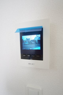 【セキュリティ】 | 【仲介手数料無料！！】府中市新町2丁目　新築戸建て（全3棟）3号棟　5380万円 | カラーTVモニター付きインターフォン