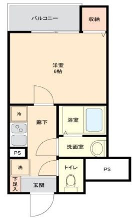 プランドール清水町の間取り|間取りです。