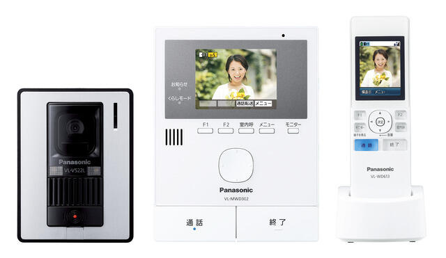 【トーヨーホーム売主/建売】瀬戸市坂上町ⅢＡ分譲のセキュリティ|どこでもドアホン
LEDライト（照明用ランプ）を玄関子機に搭載
夜でも明かるいカラー画像で訪問者をし