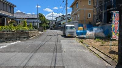 【トーヨーホーム売主/売土地】細川町鳥ヶ根　Ｂ区画の周辺|現地を含む前面道路・出入り楽々