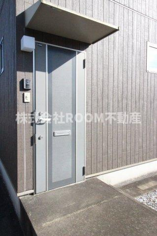 山科アパートのエントランス