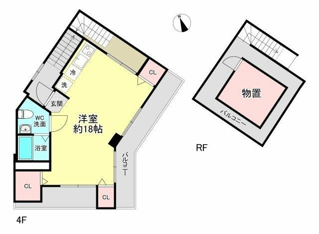 トキワグリーンコーポの間取り