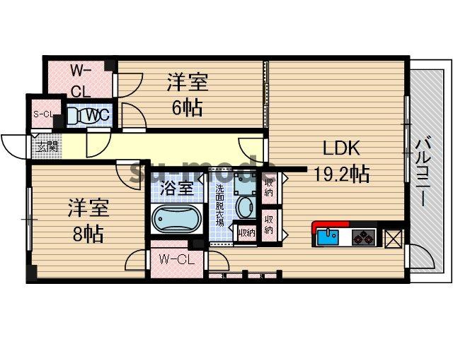【間取り】 | イーストコートアイ別院町