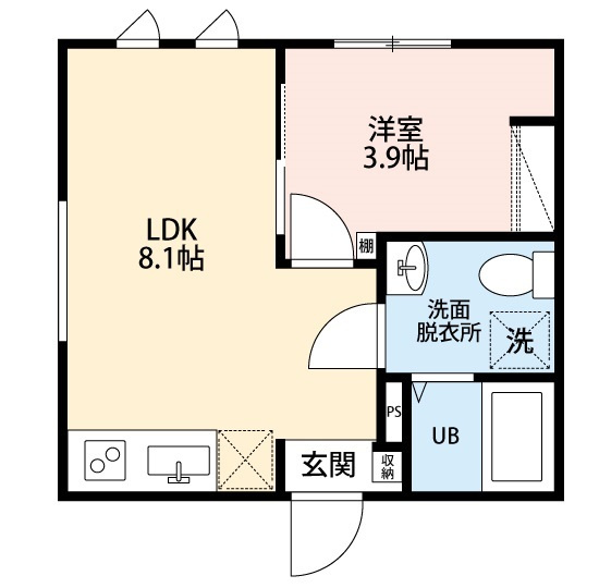 【間取り】 | カンパネラ寺町