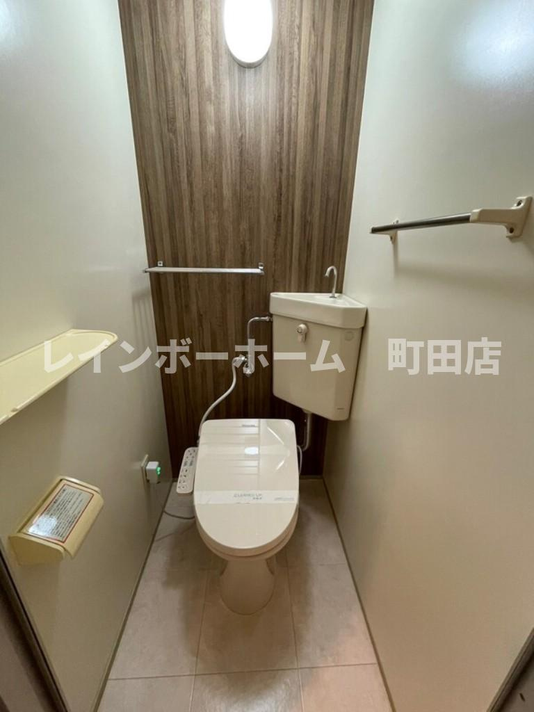 ラグゼナ本厚木※初期費用分割後払いサービス利用可能物件のトイレ
