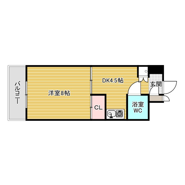 ブランコート豊中の間取り
