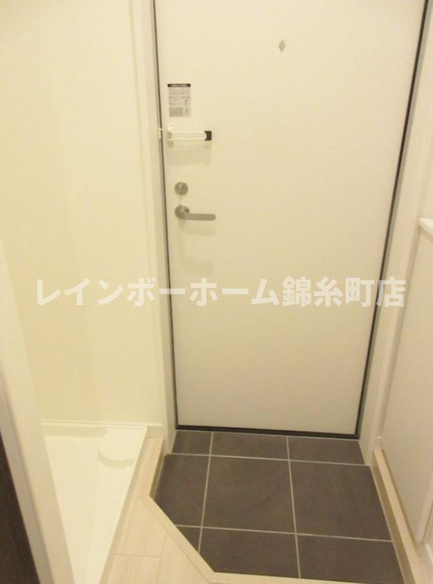 NSGATE江北1の玄関|※建築中のため同施工参考写真となります。