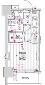 【間取り】 | ガーラ・プレシャス高輪台 | 間取りです。