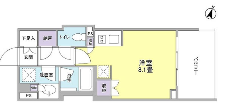クローバー神田紺屋町の間取り