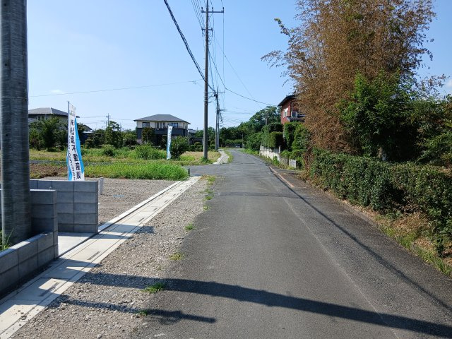 川島町紫竹　新築分譲住宅の外観